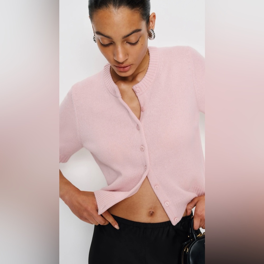 Reformation Maude Cashmere Cardigan